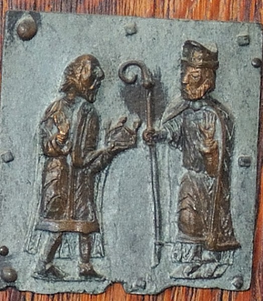 formelle portale di  san zeno San Zeno e Gallieno
